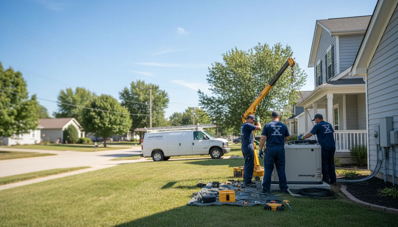 Generator Installation in South Lebanon, OH near me